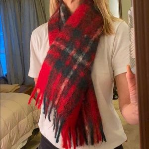 Tartan plaid scarf